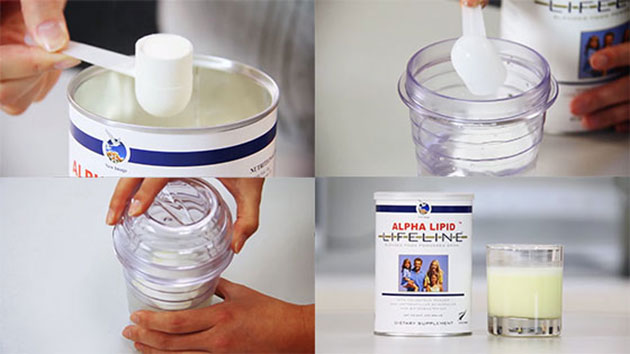 Hướng dẫn cách uống sữa non Alpha Lipid Lifeline
